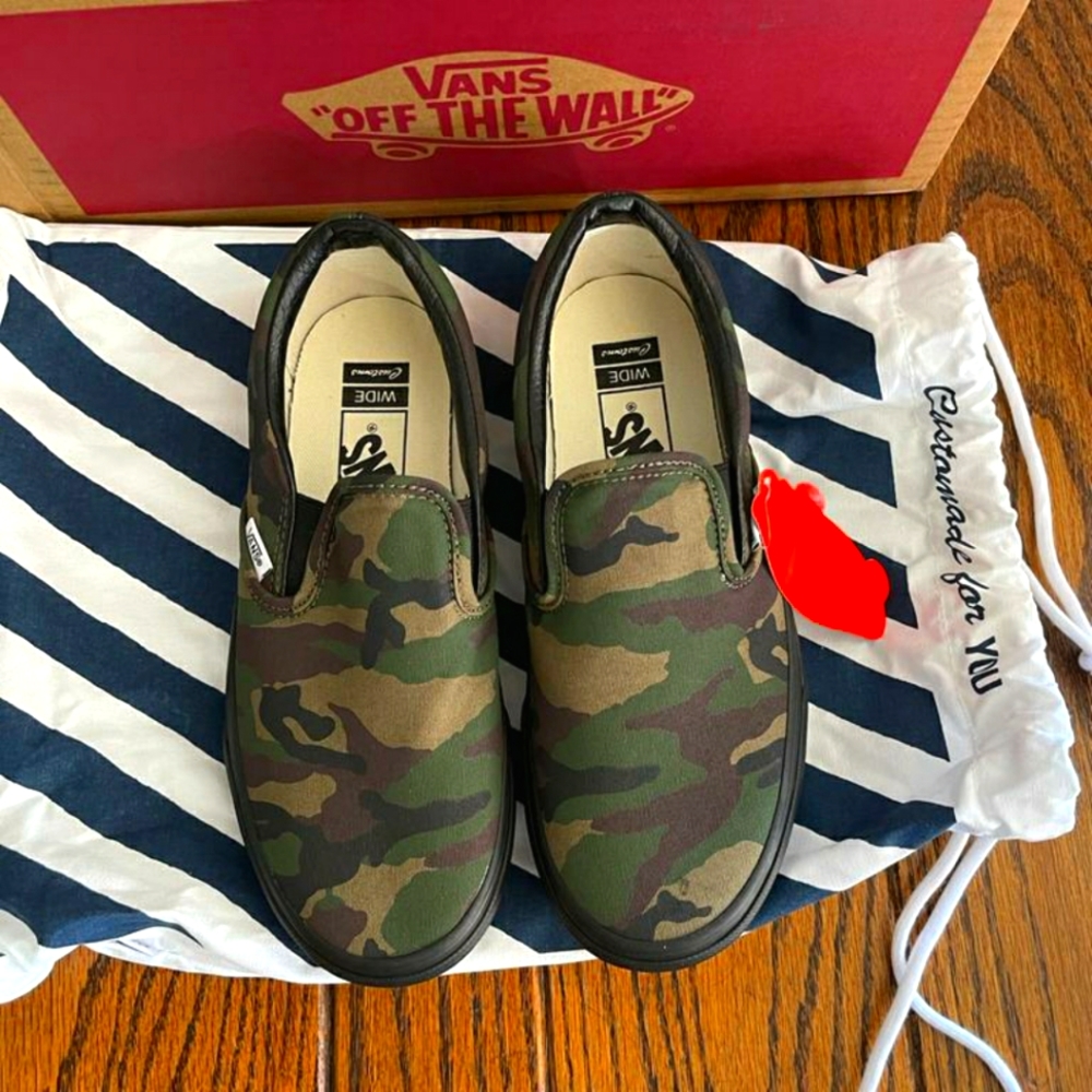 Vans custom camo
